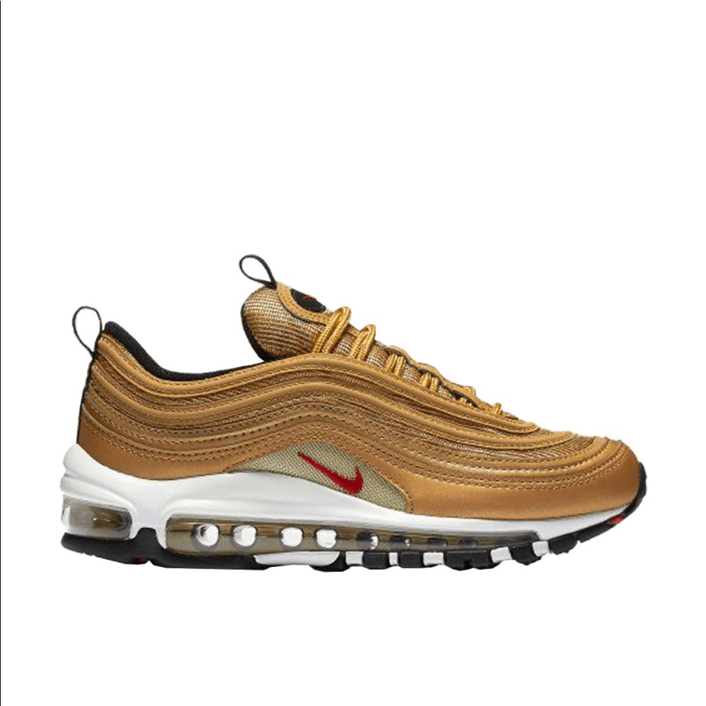 Air Max 97 OG QS GS 'Metallic Gold'